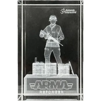 Arma Reforger Soldier 3D Glass Model - figurka