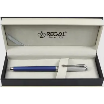 Plnící pero Regal Cronos matně modrá - 122209F