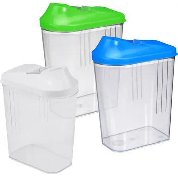 Dóza na potraviny PROHOME - Dóza s posuvným uzávěrem 1L různé barvy