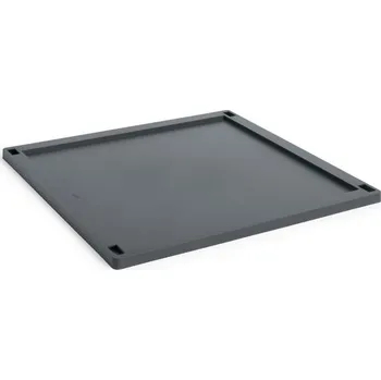 Úložný box HAY Plastové víko Colour Crate Large Square, charcoal