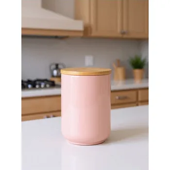 Dóza na potraviny Sinsay - Nádoba na potraviny s víkem - pastelová růžová - 575FP-03X - 575FP-03X-ONE