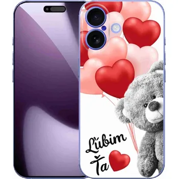 Pouzdro na mobilní telefon Gelový kryt mmCase na iPhone 17 - ľúbim ťa sk