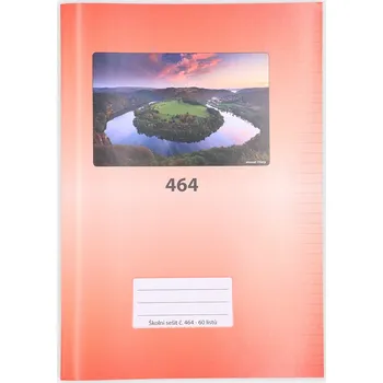 Sešit Sešit A4 linka 60l. - 464