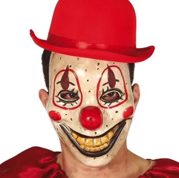 Karnevalová maska Guirca MASKA plastová Klaun