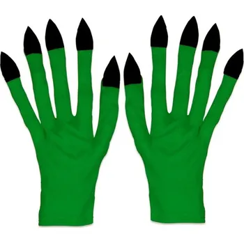 Karnevalový doplněk Rukavice čarodějnice