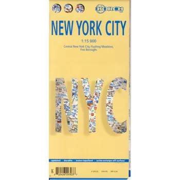 Borch plán New York 1:15 t. laminovaný