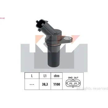 Kliková hřídel Generátor impulsů, klikový hřídel KW 453 681