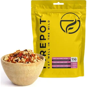 Jídlo FIREPOT Chilli non carne s rýží XL, 200g