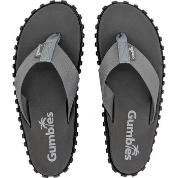 Pánské žabky Žabky Gumbies Duckbill Black&Grey Šedá 41