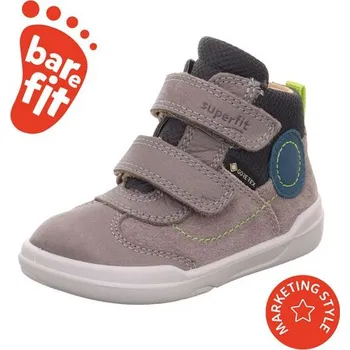 Chlapecká obuv SUPERFIT BAREFIT dětská celoroční obuv SUPERFREE s membránou GORE-TEX grau/blau 1-000544-2010 Velikost: 25