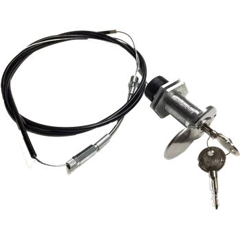 Mechan.odblok.pre sekcion.br. so zámkom a lankom s bowdenom pre motor HALO