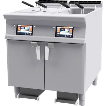 fritéza Fritéza elektrická F2/18-98ETDPS - 18+18 l automatická, 7" displej, filtrace, zdvih RM GASTRO