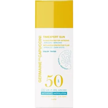 Přípravek na opalování Germaine de Capuccini Ochranný anti-age fluid tónovaný SPF 50-Timexpert sun-Germaine de Capucinni-50ml