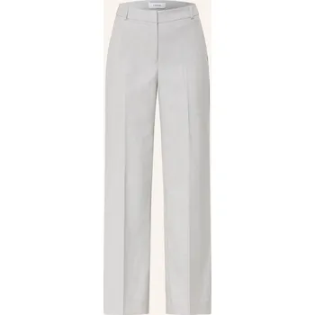 Dámské kalhoty Comma Dámské Marlene Kalhoty, světle šedá, 40