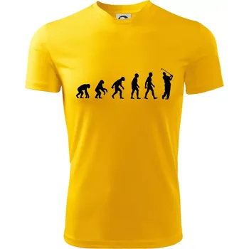 Chlapecké tričko Evoluce Golf - Dětské triko sportovní (dresovina) - 134 cm/8 let ( Žlutá )
