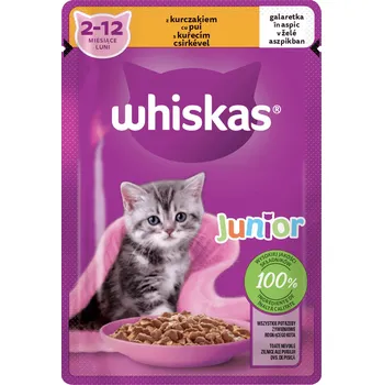 Krmivo pro kočku Kapsička whiskas junior kuře