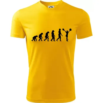 Chlapecké tričko Evolution cheerleading - roztleskávačka - Dětské triko sportovní (dresovina) - 122 cm/6 let ( Žlutá )