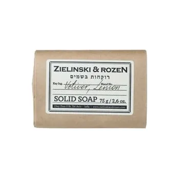 Čistící mýdlo Zielinski & Rozen Vetiver, Lemon Mýdlový blok