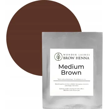 Tužka na obočí Wonder Lashes Středně Hnědá 1 g Henna na Obočí