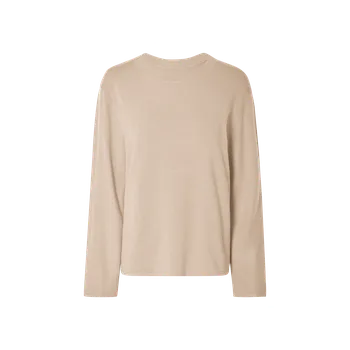 Dámský svetr esmara® Dámský úpletový svetr (béžová, XS(32/34))