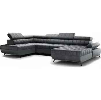 Sedací souprava Pravostranná rozkládací rohová Valoris U II - Meble Bogart monolith 92 347x77 cm