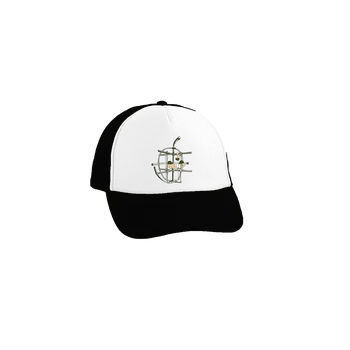 Kšiltovka Bastard Jablko kšiltovka truckerka Black cap