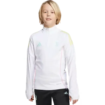 Chlapecká mikina Dětská tréninková mikina Adidas Juventus FC 25/26 Competition bílá