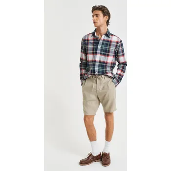 Pánské kraťasy ŠORTKY GANT RELAXED LINEN DS SHORTS DRY SAND