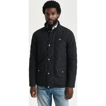 BUNDA GANT QUILTED WINDCHEATER MID JACKET BLACK