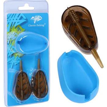 Giants Fishing Sada Krmítek s Formičkou 2+1 Method Feeder Twist - 30+40 g