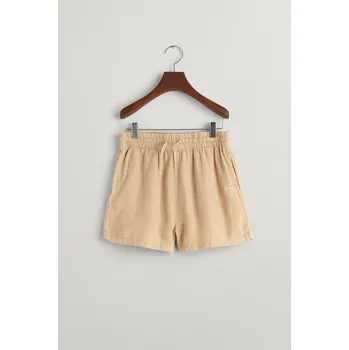 Dívčí kraťasy ŠORTKY GANT RELAXED LINEN SHORTS DRY SAND