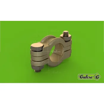 Zahradní hadice Hadicová klemová spona - zlatá (temperovaná litina) DIN 20039A 0 - 39-49 mm