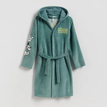 Reserved - Župan Mickey Mouse - petrolejová - 587GC-67X - 587GC-67X-U14