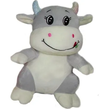 plyšák Vizopol Kravička se zvukem šedá