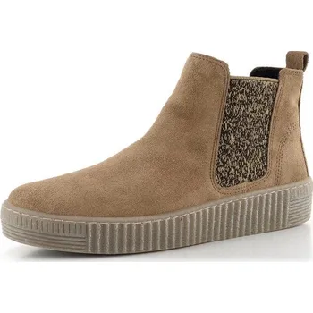 Dámské kozačky Gabor semišový kotník na platformě sahara 73.731.11 - 41 | P698144