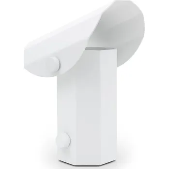 Lampička Kaspa, Stolní lampa Apolin, 18 cm, bílá - Formadore