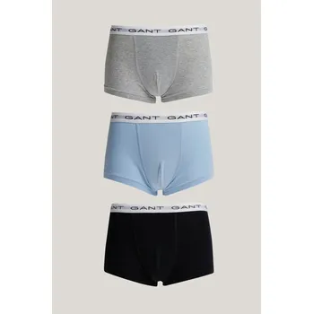 Chlapecké spodní prádlo SPODNÍ PRÁDLO GANT TRUNK 3-PACK LIGHT GREY MELANGE