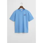 TRIČKO GANT GRAPHIC SS T-SHIRT DREAM BLUE