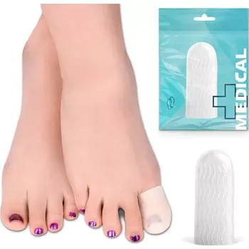 Ochranný gelový chránič prstů na nohou proti odřeninám a puchýřům, (1ks)