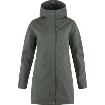 zateplená bunda dámská FJÄLLRÄVEN Kiruna Padded Parka W Basalt - XS