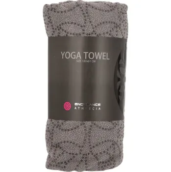 podložka na cvičení Podložka na jógu Athlecia Kowl Yoga Towel Athlecia hnědá 3280597