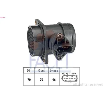 Čidlo automobilu Snímač množství protékajícího vzduchu FACET 10.1440