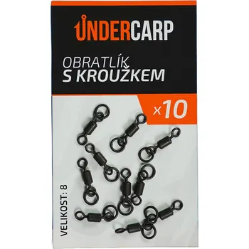 UnderCarp Obratlík s kroužkem vel. 8 10ks