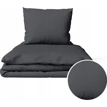 Povlečení HOTELOVÉ POVLEČENÍ 160x200 + 1 povlak na polštář - BAVLNA 100%, barva: GRAFIT