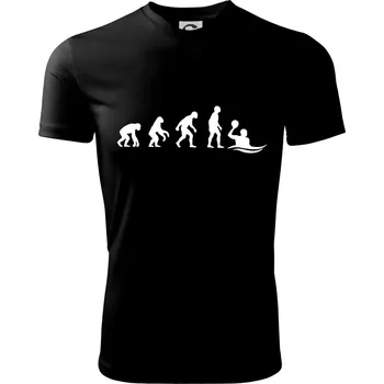 Evoluce Vodní pólo - Dětské triko sportovní (dresovina) - 158 cm/12 let ( Černá )