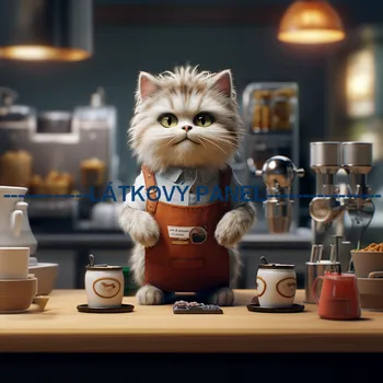 Látkový panel - Kočka - KČ-97 Velikost: 30x30cm, Materiál: Bavlna