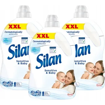 Aviváž Silan Sensitive Tekutá aviváž 390 dávek 3x 2,86 l