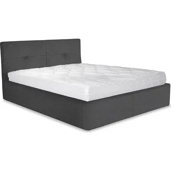 Postel Čalouněná postel do ložnice Fiore typ 03 - 160 cm h34 - Vero brego 40 176x100 cm