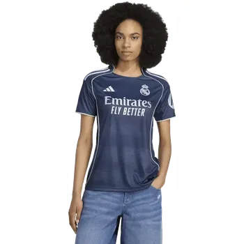 Dámský venkovní fotbalový dres Adidas Real Madrid 25/26 modrý