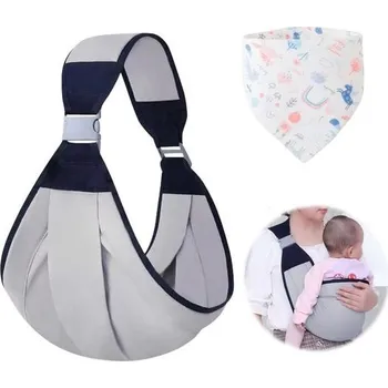 Miayical Boční nosítko pro novorozence 3-36 Šedá